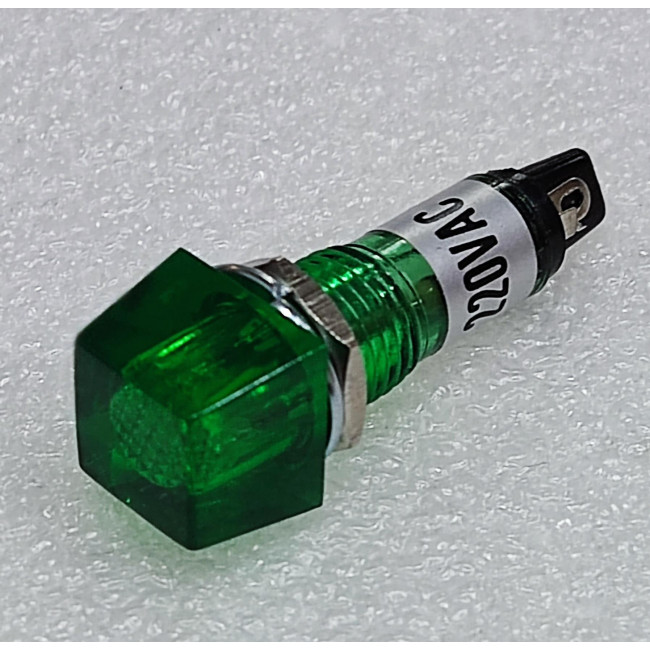 ΕΝΔΕΙΚΤΙΚΗ ΛΥΧΝΙΑ 220V AC ΠΡΑΣΙΝΗ Φ10mm
