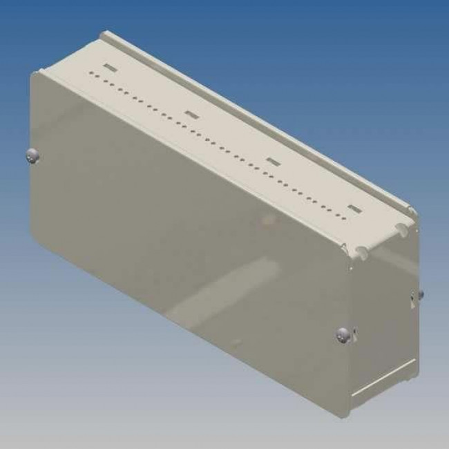 ΚΟΥΤΙ ΜΕΤΑΛΛΙΚΟ ΤΕΚΟ 397  (162*76*36mm) ΜΕ ΜΕΤΑΛΛΙΚΑ ΧΩΡΙΣΜΑΤΑ