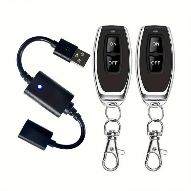 ΣΕΤ ΤΗΛΕΧΕΙΡΙΣΜΟΥ 5V ΜΕ ΑΚΡΟΔΕΚΤΕΣ USB ON-OFF