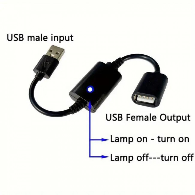 ΣΕΤ ΤΗΛΕΧΕΙΡΙΣΜΟΥ 5V ΜΕ ΑΚΡΟΔΕΚΤΕΣ USB ON-OFF