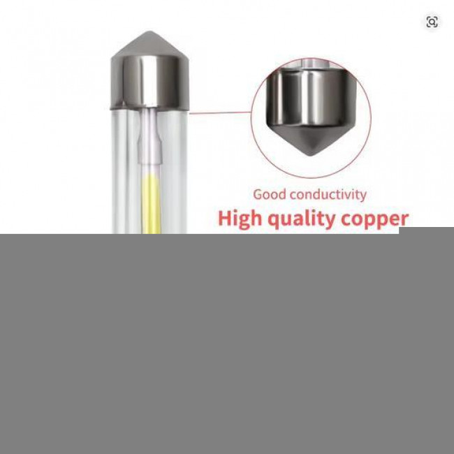 ΛΑΜΠΑ LED ΑΥΤΟΚΙΝΗΤΟΥ 12V ΣΩΛΗΝΩΤΗ FESTOON 31mm ΜΕ COB LED
