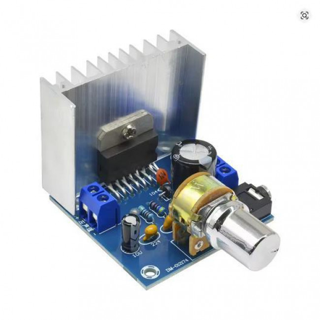 ΣΤΕΡΕΟΦΩΝΙΚΟΣ ΕΝΙΣΧΥΤΗΣ 2Χ15W (ΠΛΑΚΕΤΑΚΙ) 12V ME TDA 7297