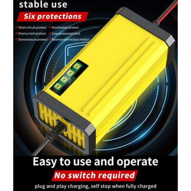 ΦΟΡΤΙΣΤΗΣ ΜΠΑΤΑΡΙΩΝ ΜΟΛΥΒΔΟΥ 12V 2A