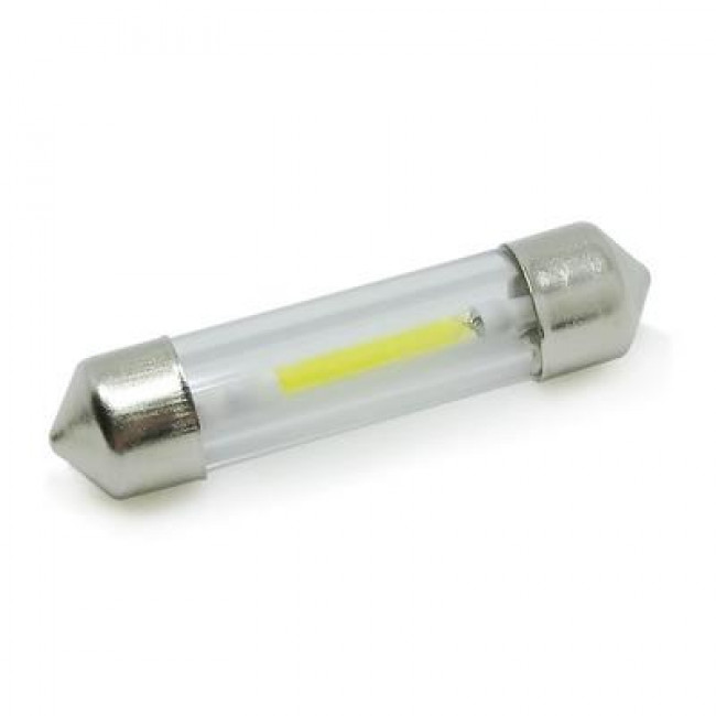 ΛΑΜΠΑ LED ΑΥΤΟΚΙΝΗΤΟΥ 12V ΣΩΛΗΝΩΤΗ FESTOON 36mm ΜΕ COB LED