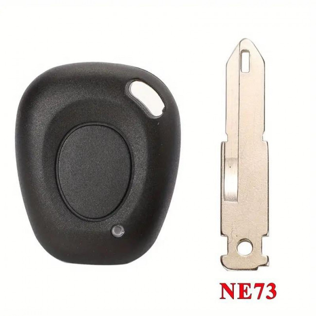 ΚΕΛΥΦΟΣ ΚΛΕΙΔΙΟΥ ΑΥΤΟΚΙΝΗΤΟΥ RENAULT CLIO KANGOO TWINGO ΜΕ 1 ΚΟΥΜΠΙ ΚΑΙ ΛΕΠΙΔΑ NE73