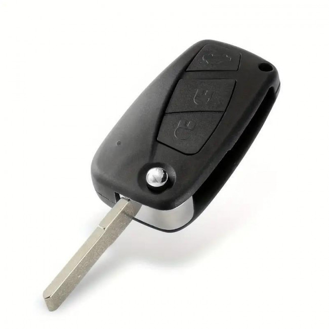 ΚΕΛΥΦΟΣ ΚΛΕΙΔΙΟΥ ΑΥΤΟΚΙΝΗΤΟΥ FIAT PUNTO STILO IDEA ΜΕ 3 ΚΟΥΜΠΙΑ ΚΑΙ ΑΝΑΔΙΠΛΟΥΜΕΝΗ ΛΕΠΙΔΑ