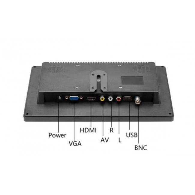 ΟΘΟΝΗ (MONITOR) 10.1"  ΜΕ ΕΙΣΟΔΟΥΣ VGA,HDMI,BNC,3RCA,USB