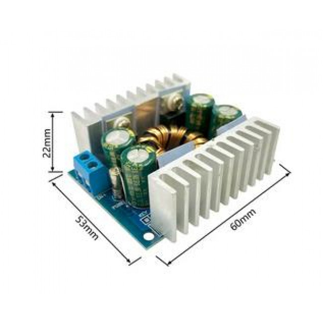 DC DC AUTOMATIC ADJUSTABLE STEP UP STEP DOWN CONVERTER 5A