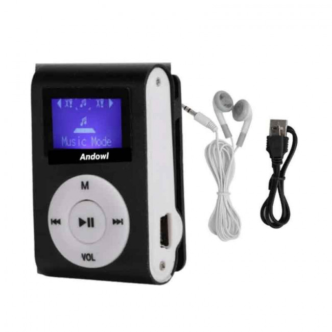 ΕΠΑΝΑΦΟΡΤΙΖΟΜΕΝΟ MP3 PLAYER ΜΕ ΟΘΟΝΗ LCD Q-A208