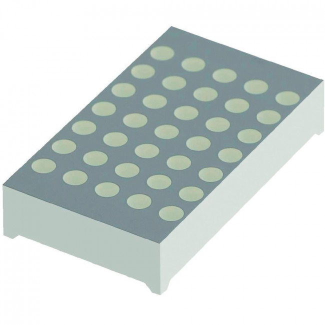 LED DISPLAY DOT MATRIX ΚΙΤΡΙΝΟ ΚΟΙΝΗΣ ΚΑΘΟΔΟΥ 39.2x22.9x8mm