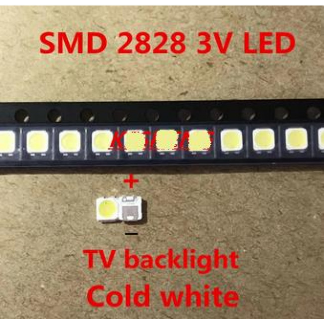2828 3V 1.5W SMD LED BACKLIGHT COOL WHITE