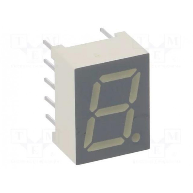 DISPLAY LED ΚΟΙΝΗΣ ΚΑΘΟΔΟΥ KOKKINO 10 mm x 13 mm x 7 mm  SC39-011EWA