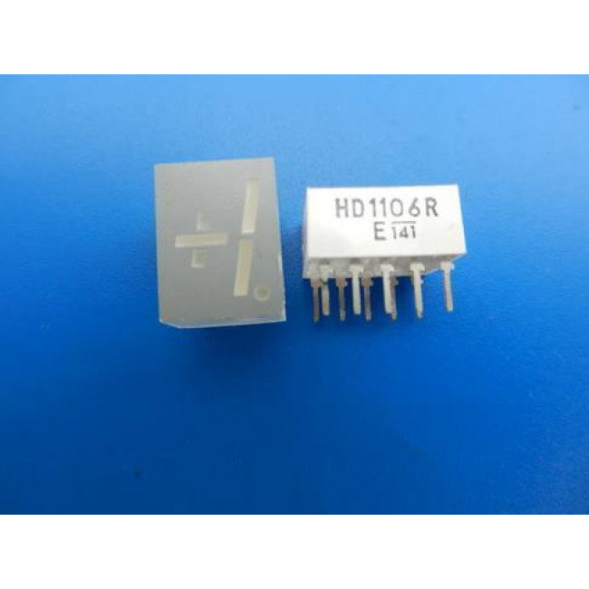 DISPLAY LED ΚΟΙΝΗΣ ΑΝΟΔΟΥ KOKKINO (±1) 12,8 x 9,7 mm,  HD1106R