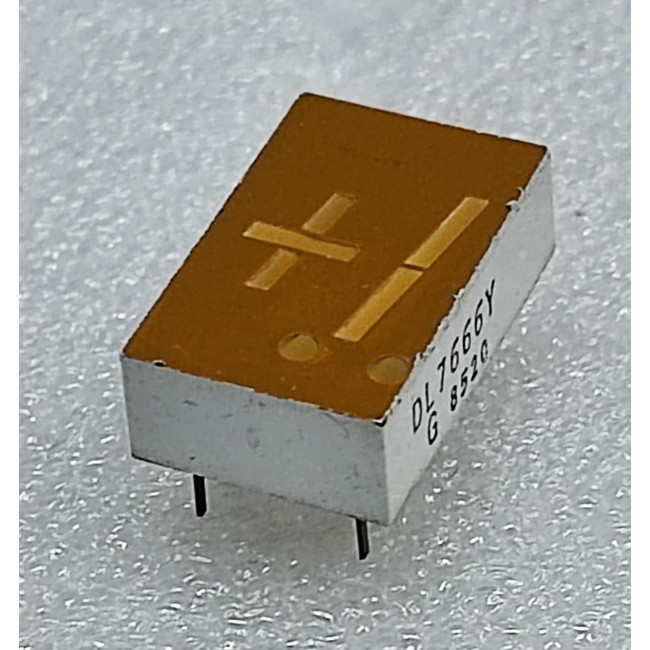 DISPLAY LED ΚΙΤΡΙΝΟ (±.1.) 13mm DL 7666Y