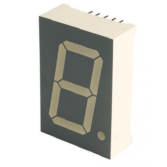 DISPLAY LED ΚΟΙΝΗΣ ΚΑΘΟΔΟΥ 26mm ΚΟΚΚΙΝΟ 7 SEGMENT SC10-21HWA