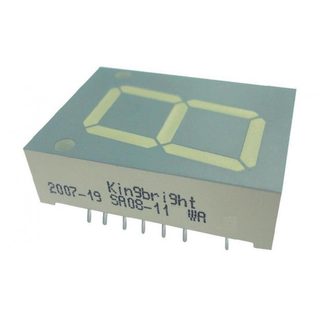DISPLAY LED ΚΟΙΝΗΣ ΚΑΘΟΔΟΥ ΠΡΑΣΙΝΟ 20.4mm SC08-11GWA