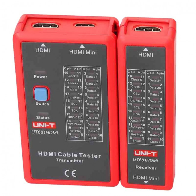 UT 681HDMI ΟΡΓΑΝΟ ΕΛΕΓΧΟΥ ΚΑΛΩΔΙΩΣΕΩΝ HDMI