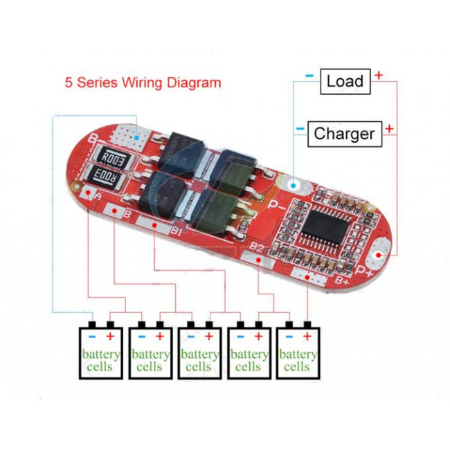 BMS MODULE 5S 25A