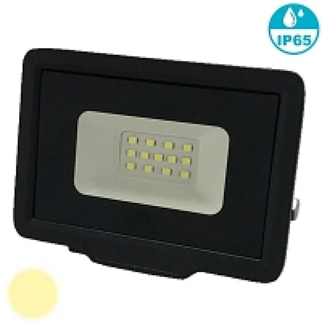 ΠΡΟΒΟΛΕΑΣ LED 20W 220V IP65 4500K SLIM ΜΑΥΡΟΣ