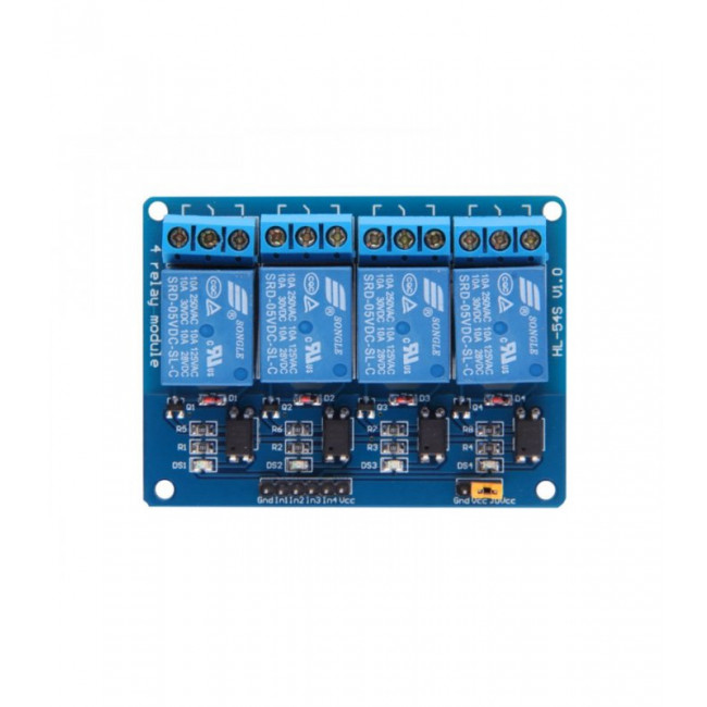 ΡΕΛΕ MODULE 5V 4 ΚΑΝΑΛΙΩΝ 15A