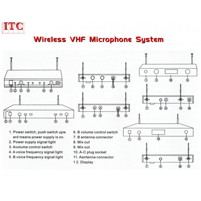 XS CS 6 ΜΙΚΡΟΦΩΝΑ 2 ΧΕΙΡΟΣ ΚΑΙ 2 ΠΕΤΟΥ