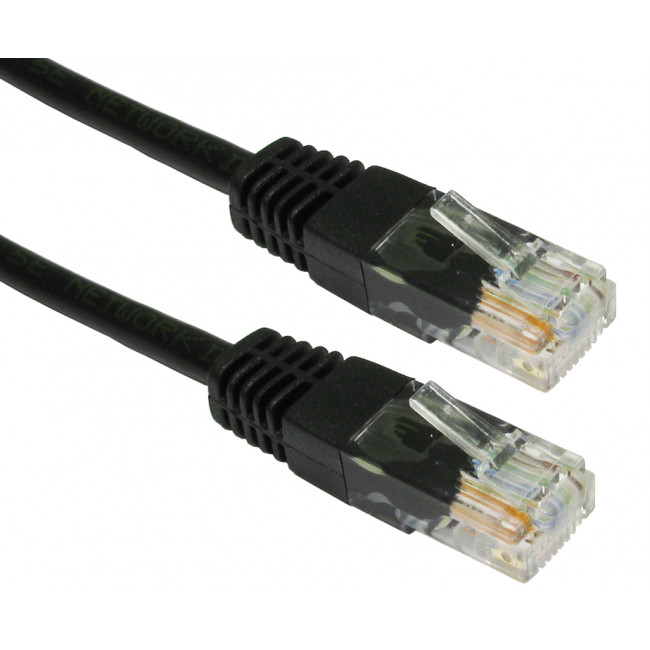 UTP ΚΑΛΩΔΙΟ 10m CAT6 ΜΑΥΡΟ