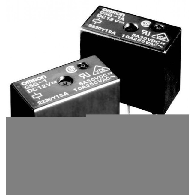 ΡΕΛΕ 12V DC 1 ΕΠΑΦΗΣ 10A MINI G5Q-14-EU 5PIN