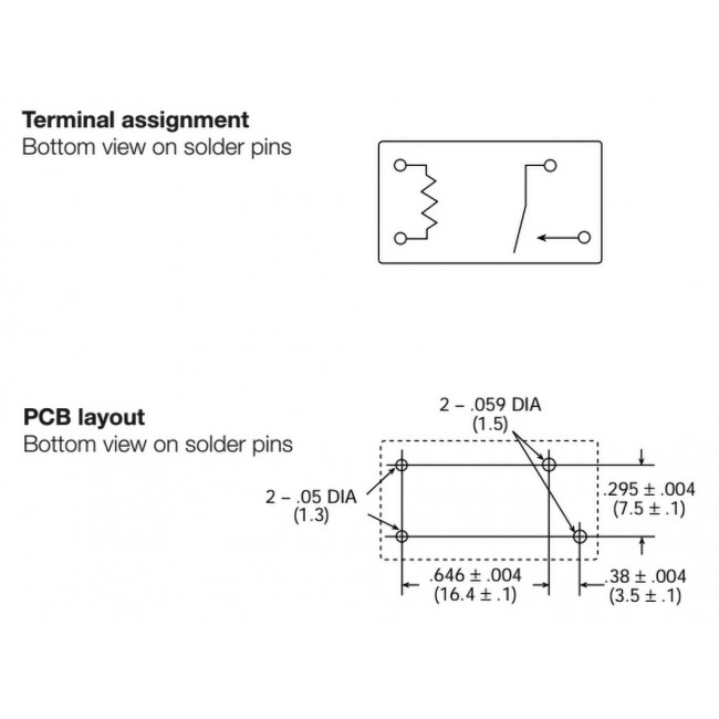 ΡΕΛΕ 12V DC 10A SPST-NO SDT SS 112DM