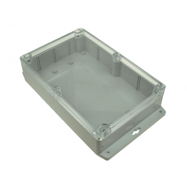 ΚΟΥΤΙ ΠΛΑΣΤΙΚΟ 222x145x55mm IP65 ΔΙΑΦΑΝΕΣ ΚΑΠΑΚΙ