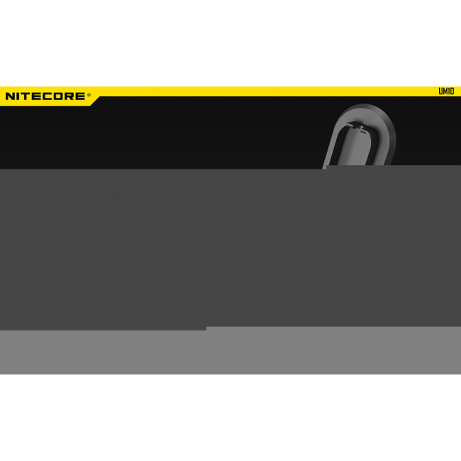 UM10 ΦΟΡΤΙΣΤΗΣ NITECORE ΜΙΑΣ ΘΕΣΗΣ ΓΙΑ Li-ion