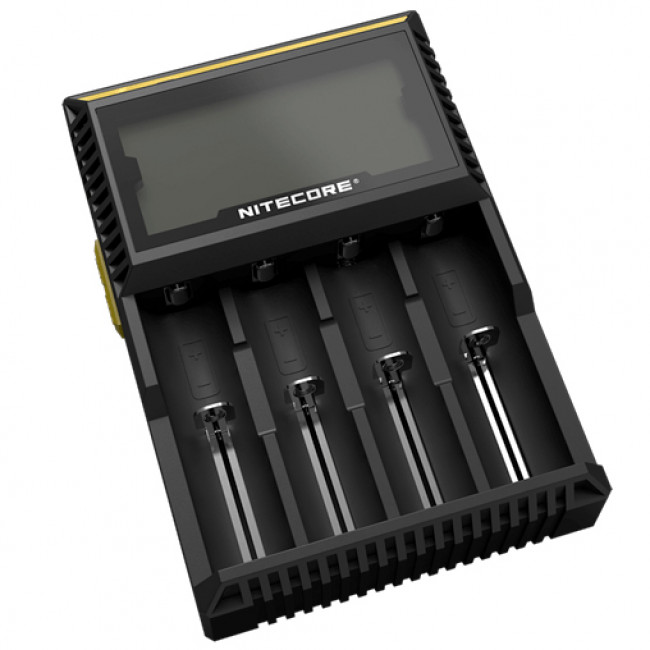 D4 ΦΟΡΤΙΣΤΗΣ NITECORE ΤΕΣΣΑΡΩΝ ΘΕΣΕΩΝ ΓΙΑ Li-ion / Ni-Cd / Ni-MH