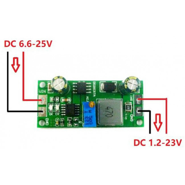 ΦΟΡΤΙΣΤΗΣ ΜΠΑΤΑΡΙΩΝ ΛΙΘΙΟΥ 3.7V-18.5V (ΠΛΑΚΕΤΑΚΙ)