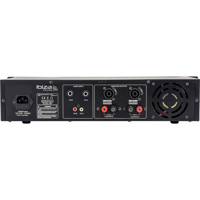 AMP 600-MKII ΤΕΛΙΚΟΣ ΕΝΙΣΧΥΤΗΣ ΗΧΟΥ 2x480W/4Ω