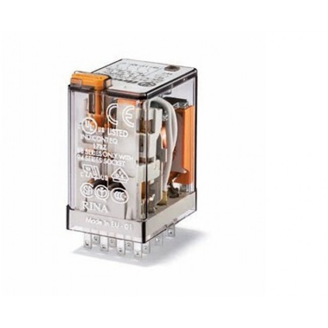 ΡΕΛΕ 12V AC 4 ΕΠΑΦΩΝ 5Α FINDER 55.34.8.012.0040