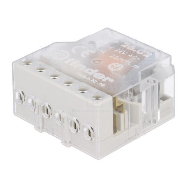 ΡΕΛΕ ΚΑΣΤΑΝΙΑΣ 24V ΑC 2 ΕΠΑΦΩΝ 10A 26.02.8.024.000