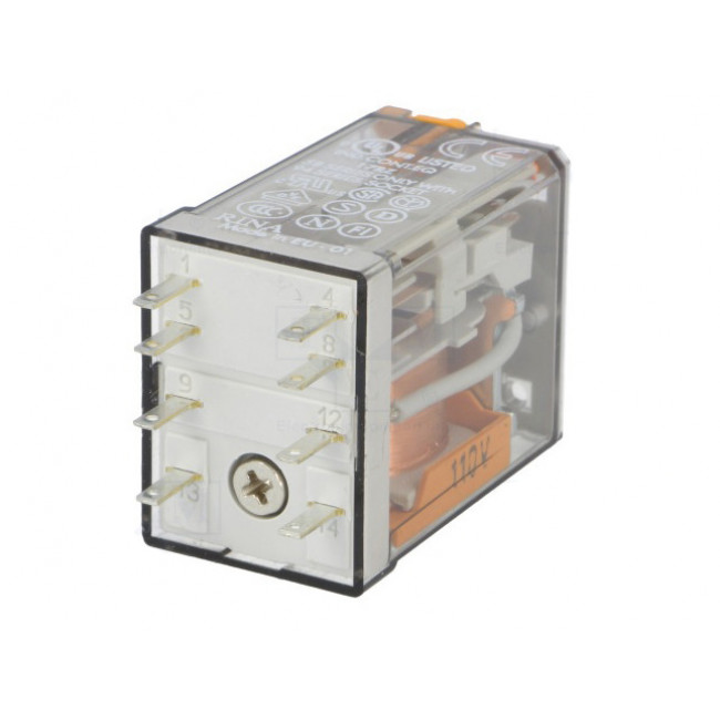 ΡΕΛΕ 110V DC 2 ΕΠΑΦΩΝ 10A 40.32.8.110.0040 FINDER