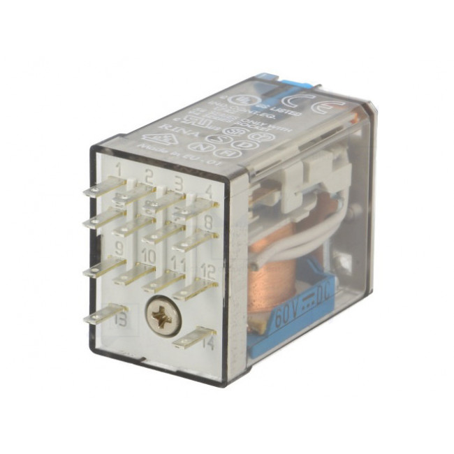 ΡΕΛΕ 60V DC 2 ΕΠΑΦΩΝ 10A 55.34.9.060.0040 FINDER