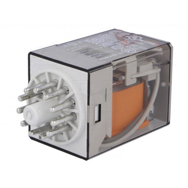 ΡΕΛΕ ΤΥΠΟΥ ΛΥΧΝΙAΣ 11P 220VAC 3 ΕΠΑΦΩΝ 10A 60.13.8.230.0040 FINDER