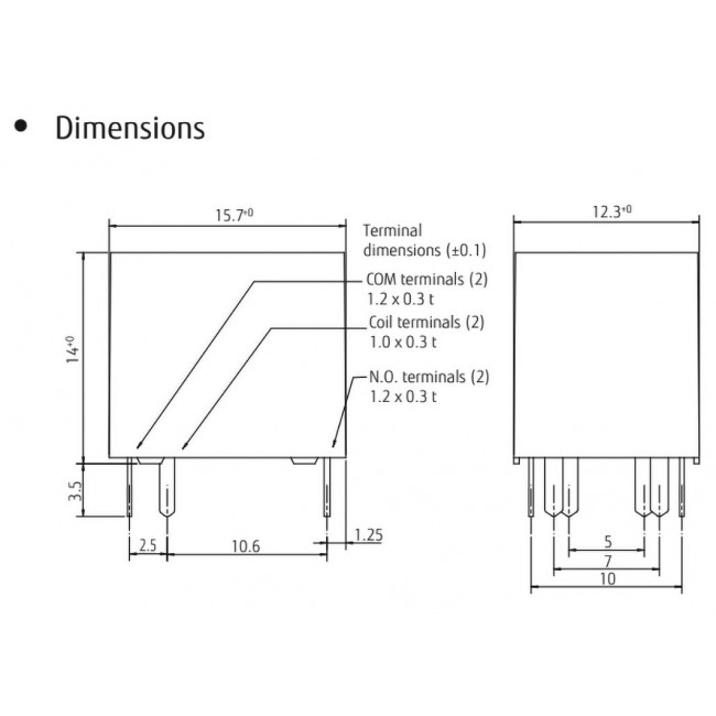 RELAY 12V 30A FBR53ND12-Y