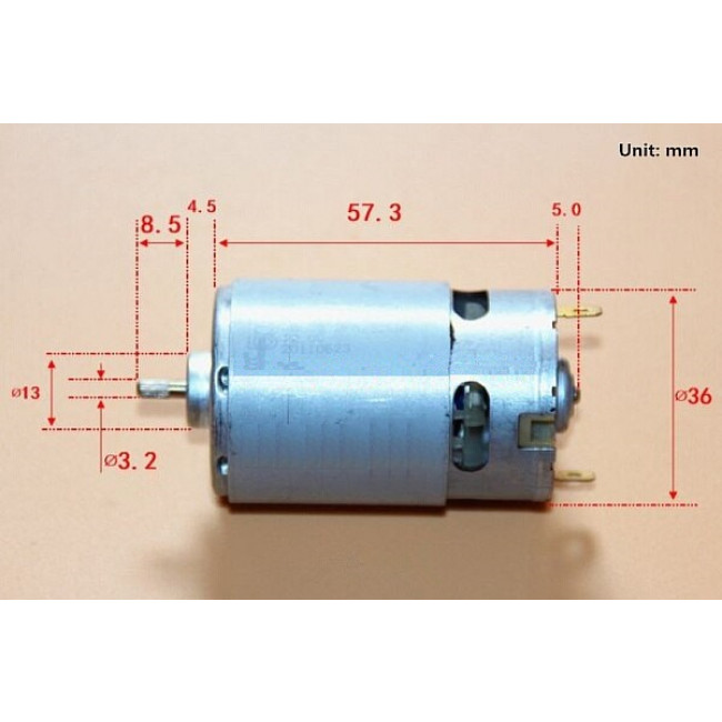 ΜΟΤΕΡ 6-24VDC 4000-16000rpm 50A ΜΕΓΙΣΤΟ