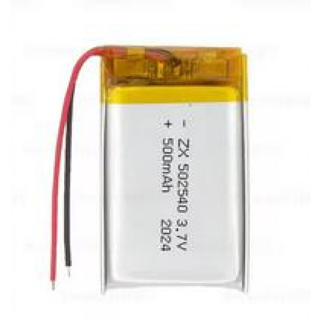 3.7V 500mAh ΜΠΑΤΑΡΙΑ Li-PO LP502540