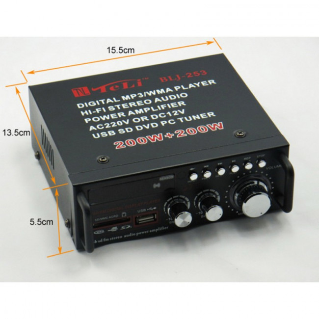 BLJ 253 ΡΑΔΙΟΕΝΙΣΧΥΤΗΣ USB