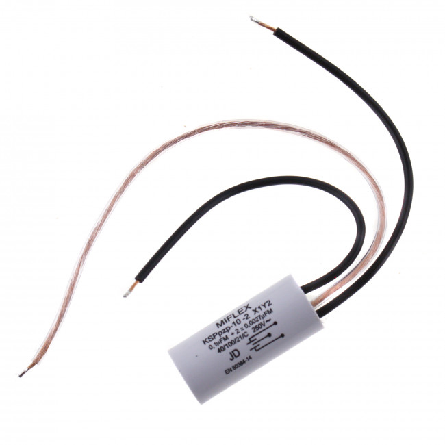 0.1μF+ 2 x 0.0027μF ΠΥΚΝΩΤΗΣ 250V AC X1Y2
