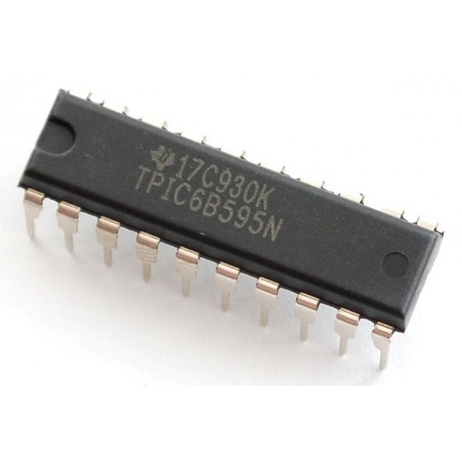 TPIC 6B595 IC DIP-20 SHIFT REGISTER 8-Bit HIGH-POWER