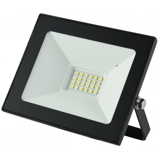 ΠΡΟΒΟΛΕΑΣ LED 20W 230V 6400K IP65 SLIM ΜΑΥΡΟΣ