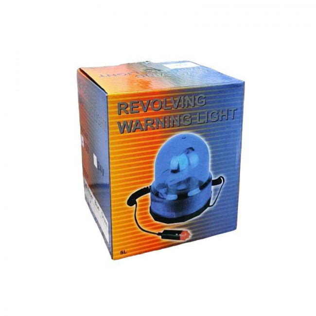 ΠΕΡΙΣΤΡΕΦΟΜΕΝΟΣ ΦΑΡΟΣ 12V ΜΕ ΜΑΓΝΗΤΙΚΗ ΒΑΣΗ