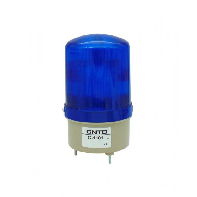ΦΑΡΟΣ LED FLASHING 12VDC 85X160mm ΜΠΛΕ C-1101 CNTD
