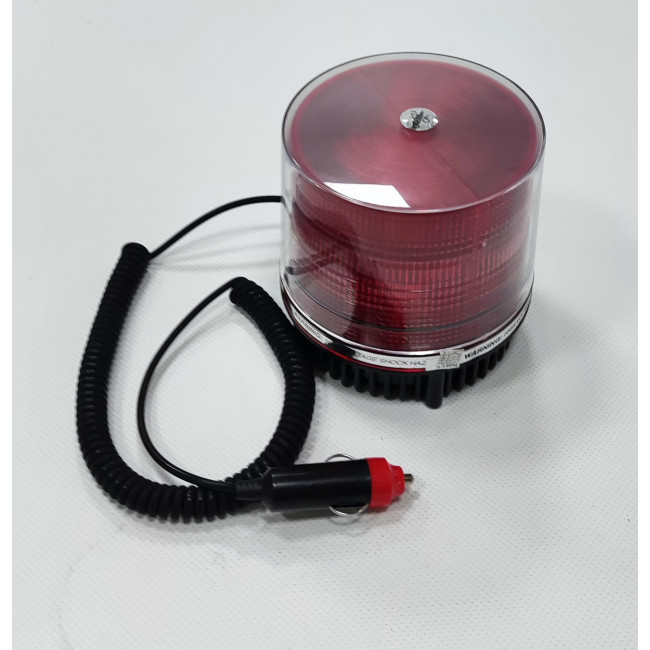 ΦΑΡΟΣ ΜΑΓΝΗΤΙΚΟΣ FLASH STROBE 12V ΚΟΚΚΙΝΟΣ / ΠΟΡΤΟΚΑΛΙ