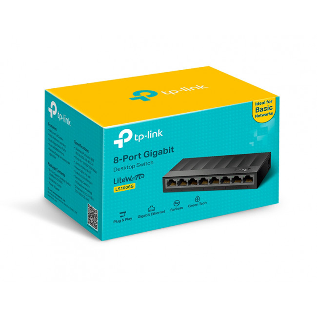 ΔΙΚΤΥΟY GIGABIT 10/100/1000Mbps LS1008G TP-LINK