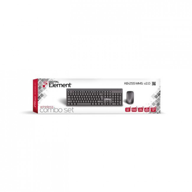 KB 255WMS ΣΕΤ ΑΣΥΡΜΑΤΟ ΠΛΗΚΤΡΟΛΟΓΙΟ & ΠΟΝΤΙΚΙ